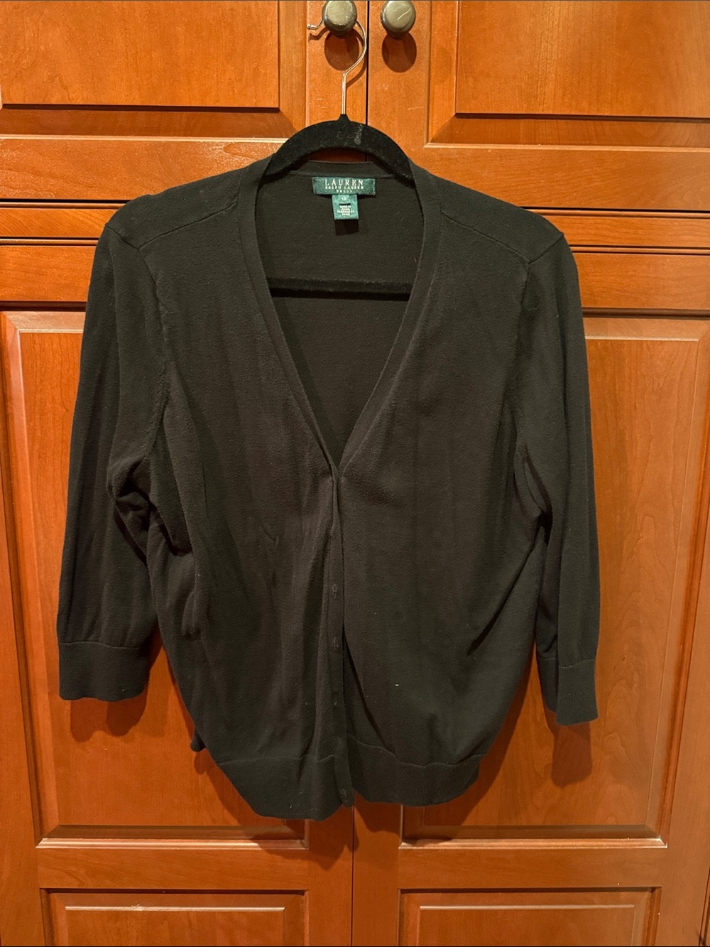 Lauren Ralph Lauren Black Cardigan
